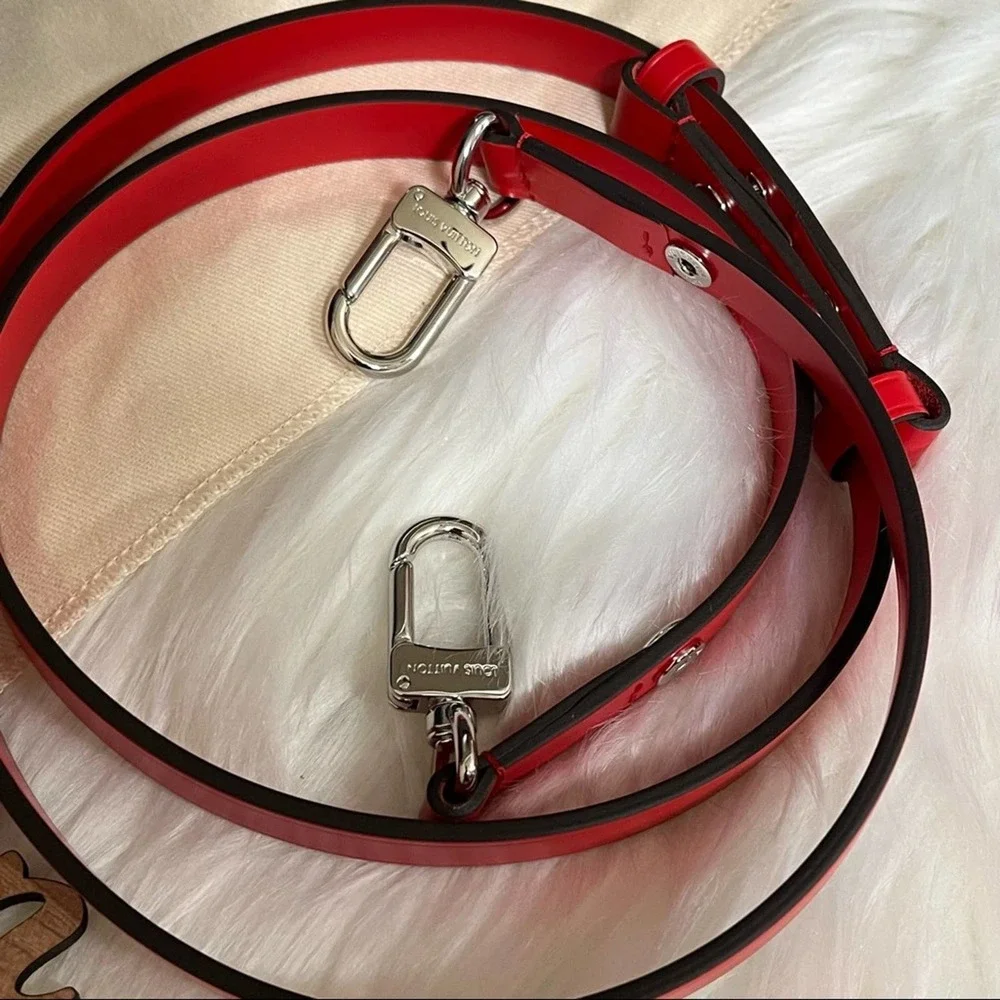 SOLD! Louis Vuitton Neonoe MM in Epi Leather Blue and Red - Picture 8 of 16